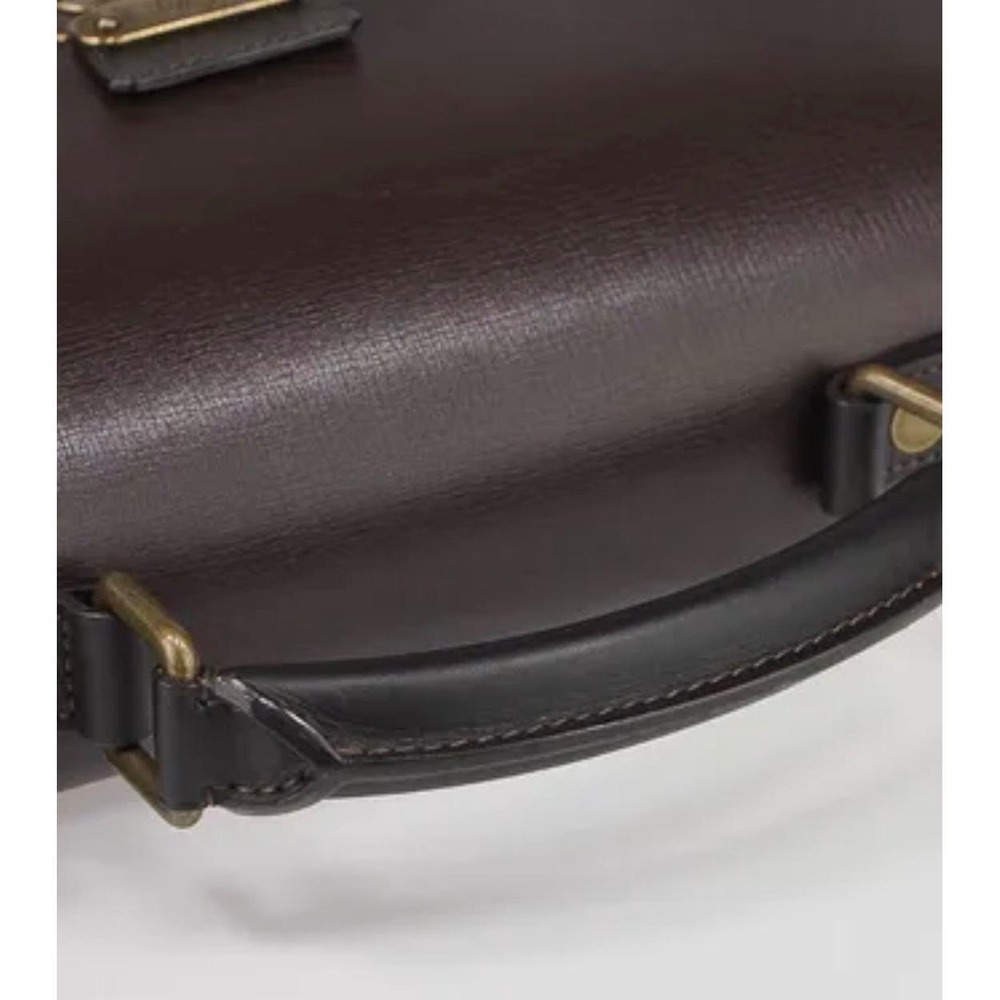 Rare Find! Louis Vuitton Vtg Angara Briefcase Moka Brown Epi Leather RI0038 Bag - Picture 7 of 10